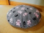 Round Soft Paws Doza Memory Foam With Tough Waterproof Base - Choose Size & Colour